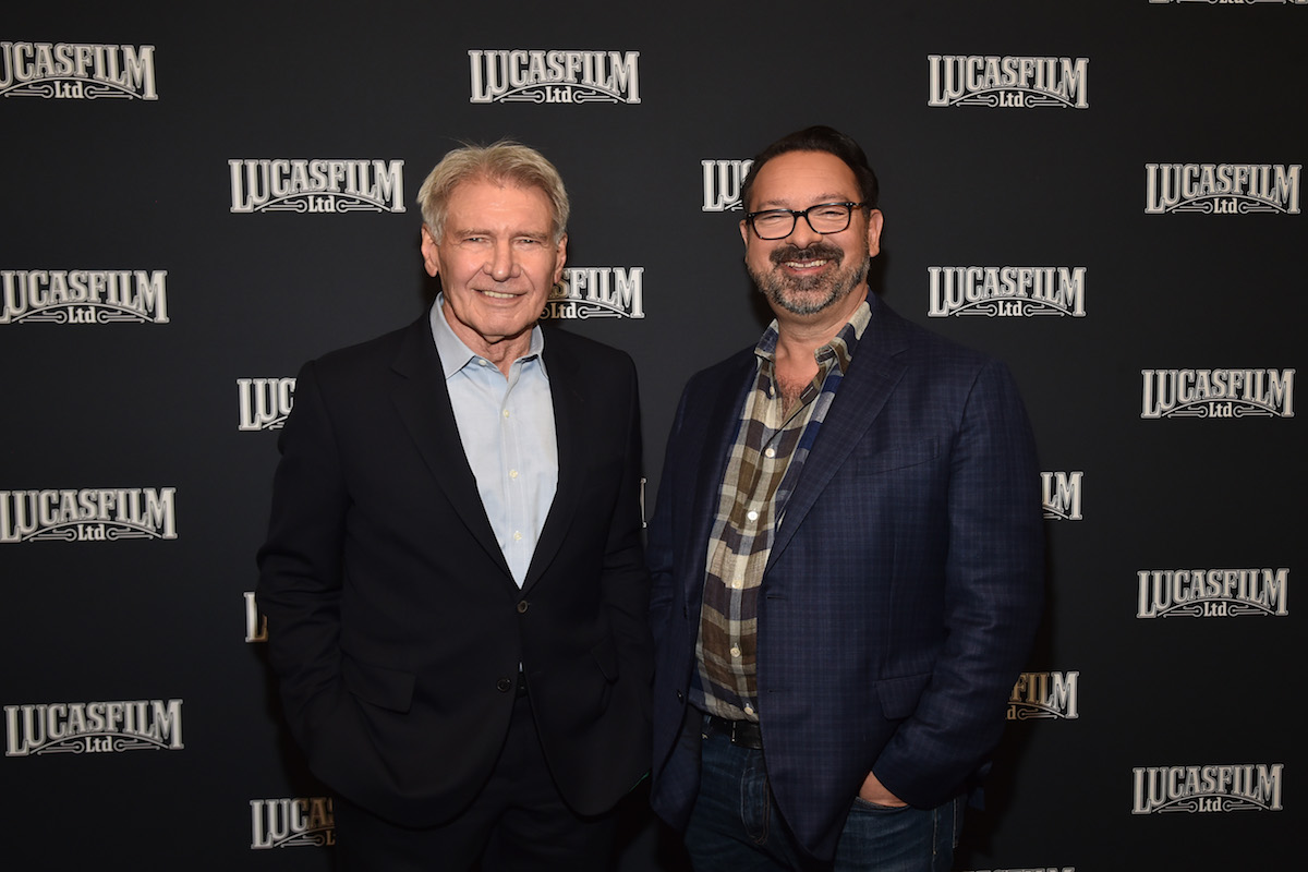Harrison Ford insieme al regista James Mangold