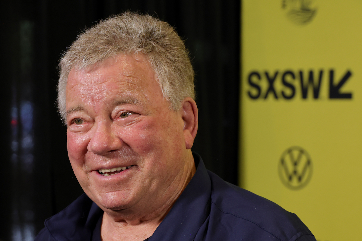 William Shatner, aka Captain James Kirk