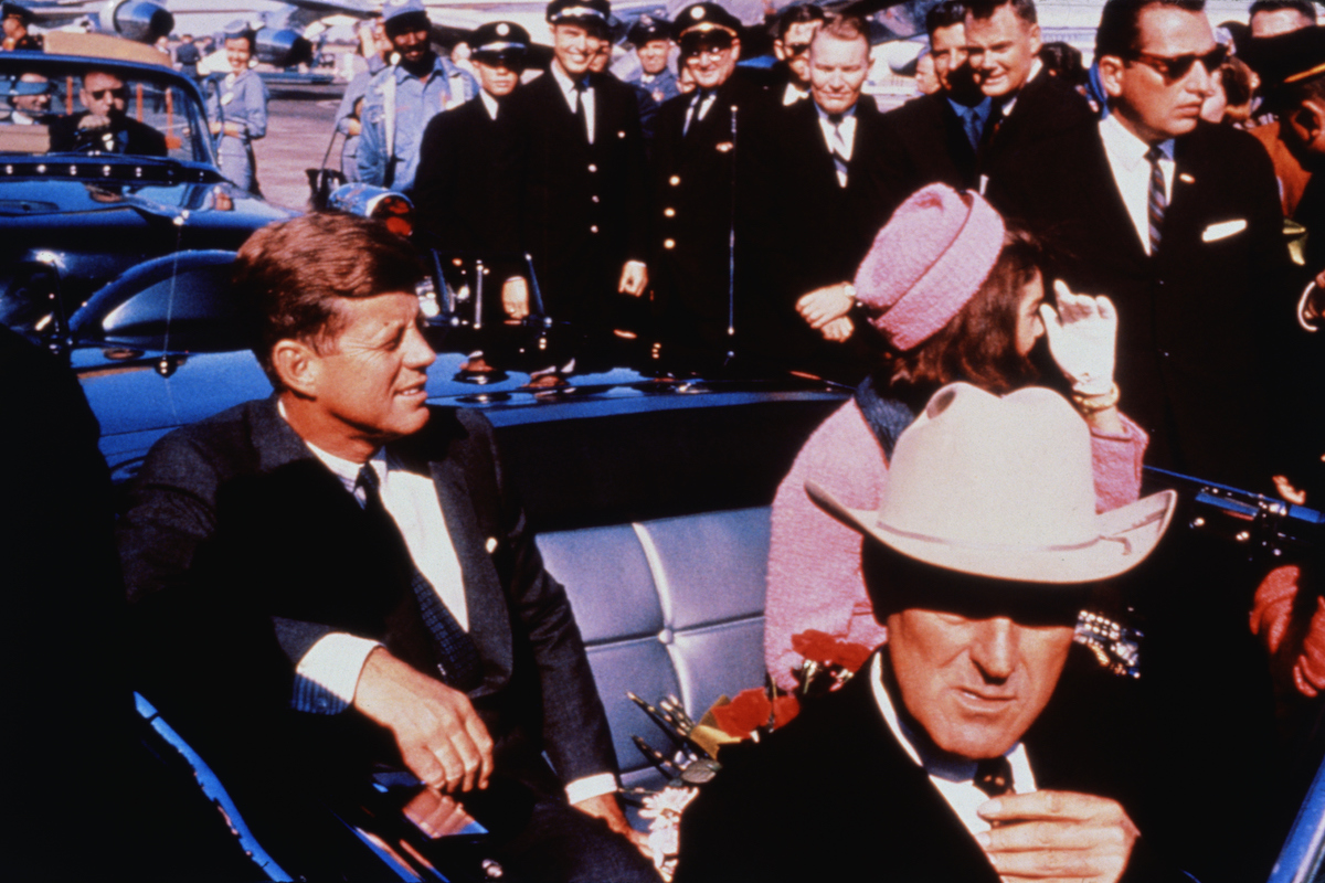 John e Jackie Kennedy con John Connally a Dallas il 22 novembre 1963