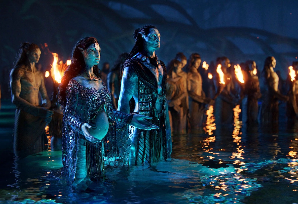 Una scena di Avatar – La via dell’acqua