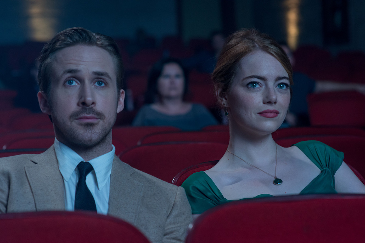 Ryan Gosling e Emma Stone in La La Lan