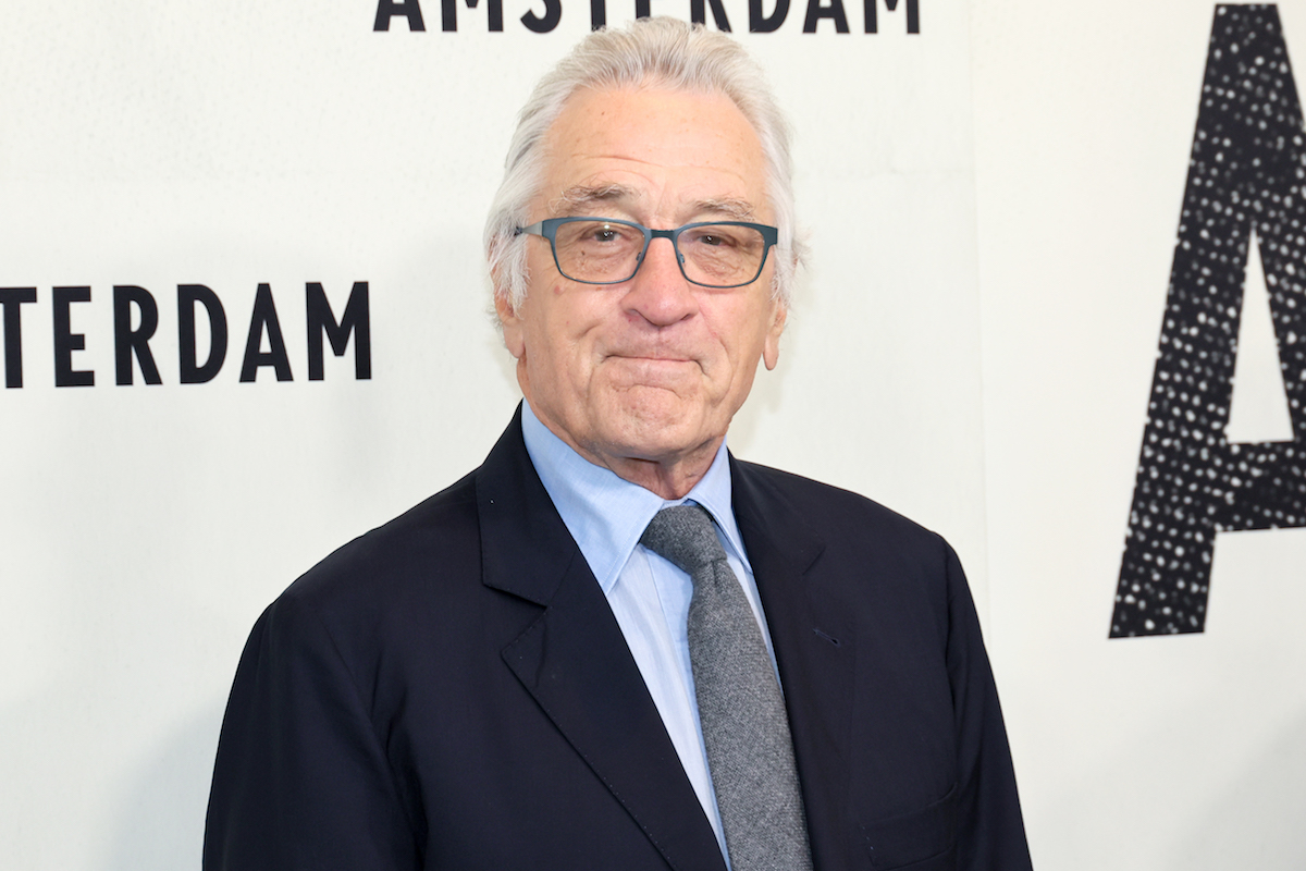 Robert De Niro sul red carpet del film Amsterdam