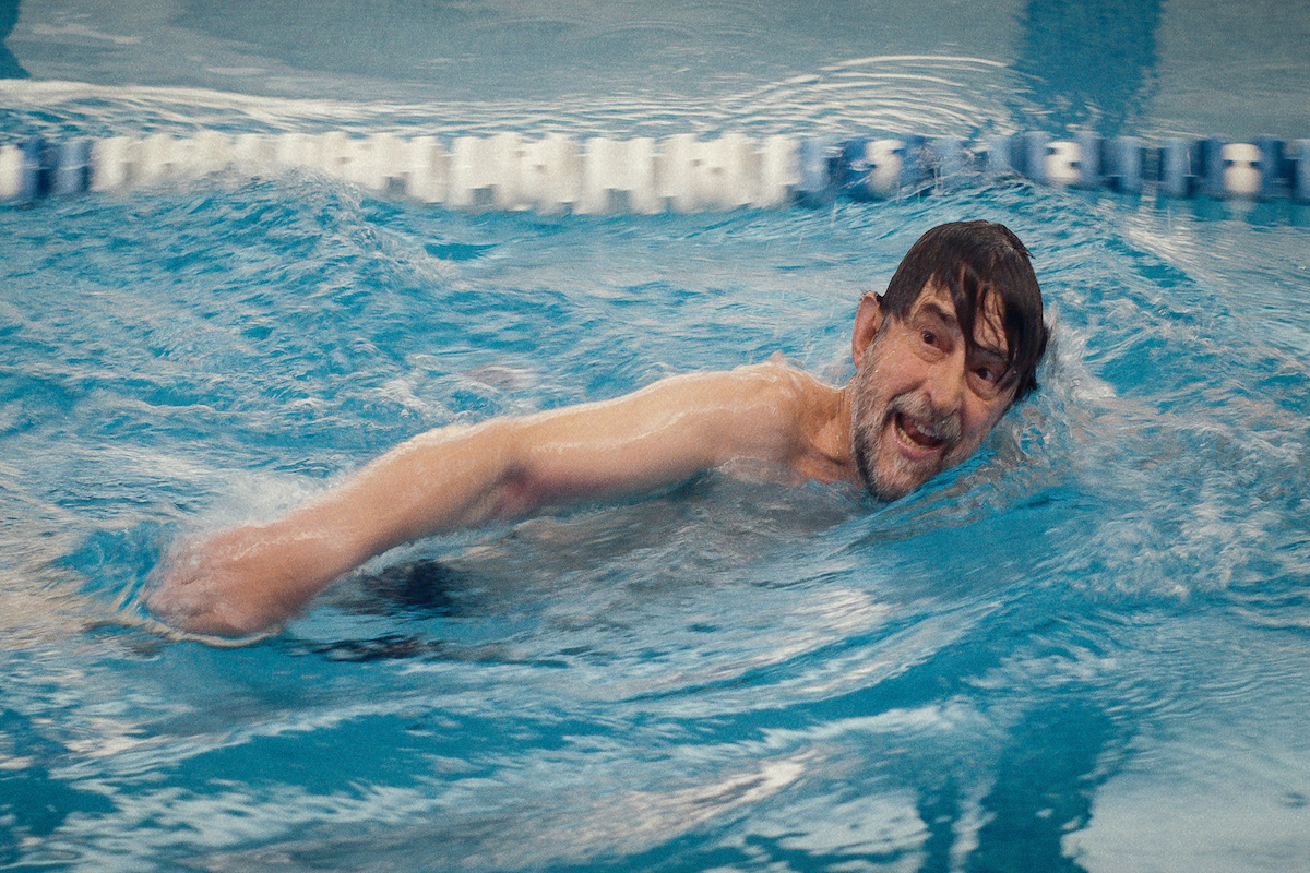 Nanni Moretti in una scena de Il sol dell'avvenire