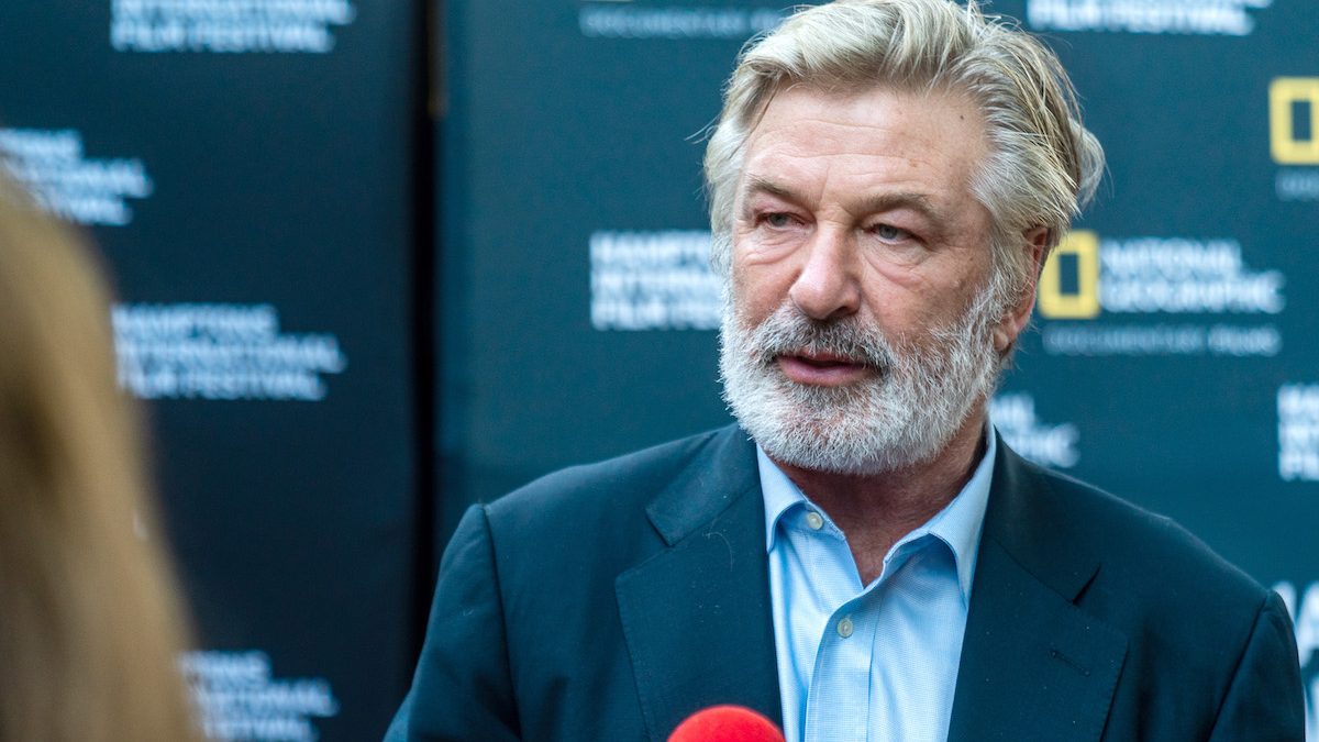 Alec Baldwin all'Hamptons International Film Festival Chairman per la prima di The First Wave