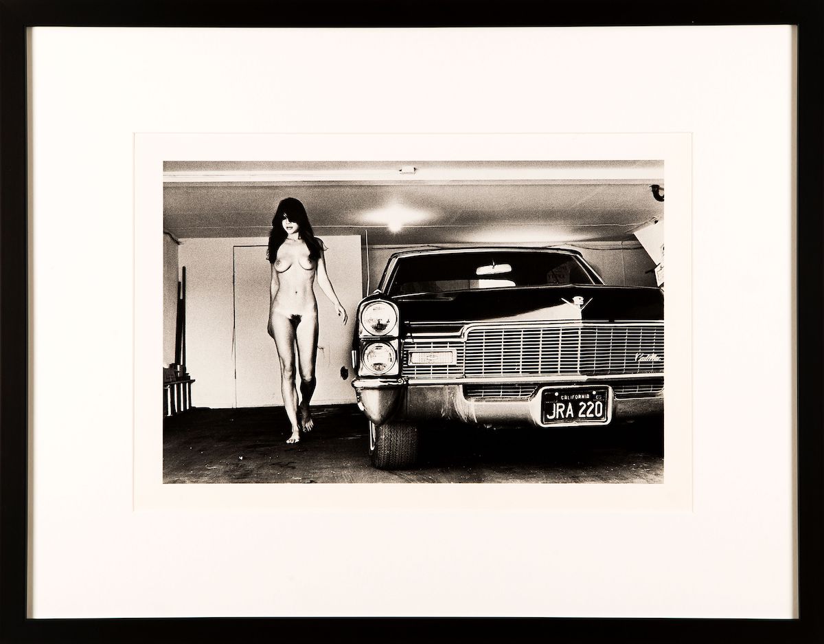 Cadillac Hollywood, 1976. Uno degli scatti della mostra Newton & Glaviano