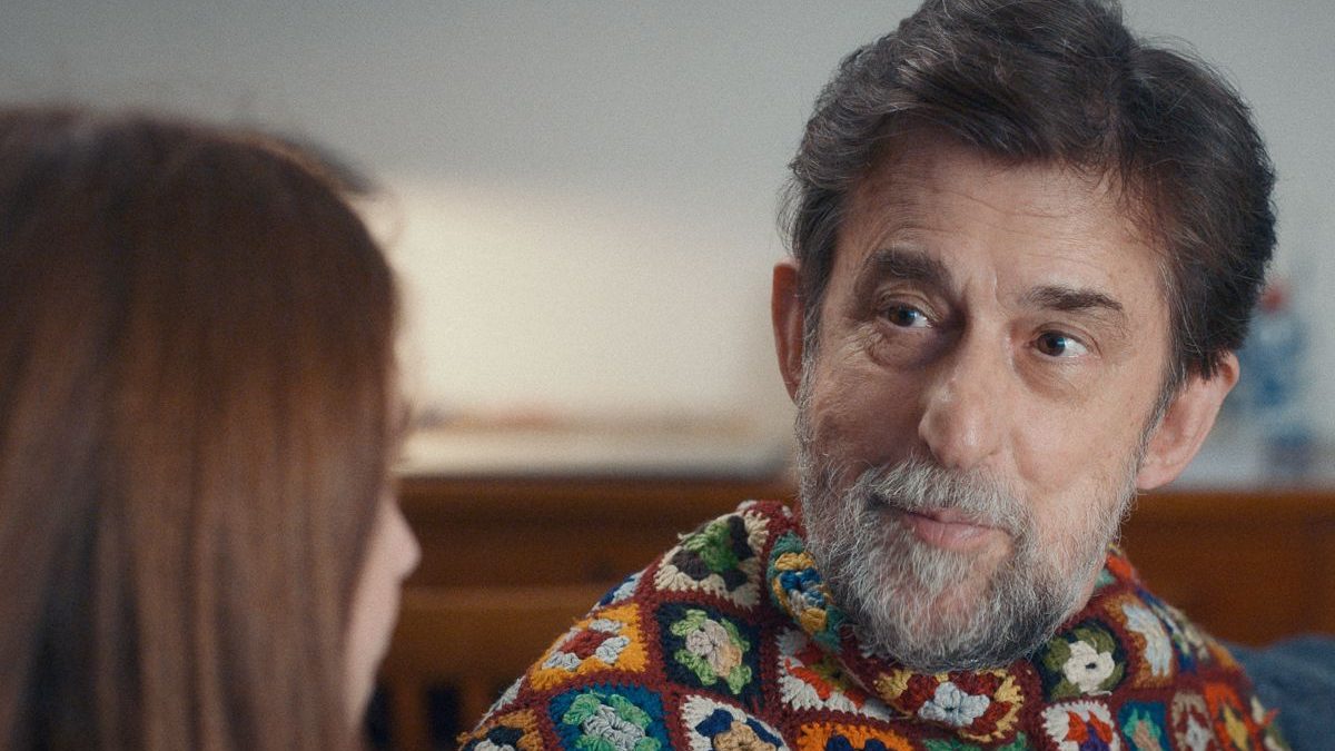 Nanni Moretti e Valentina Romani in una scena de Il sol dell'avvenire