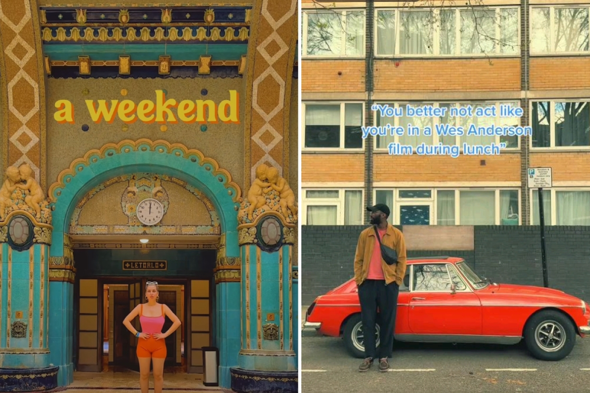 Tik Tok Wes Anderson Trend