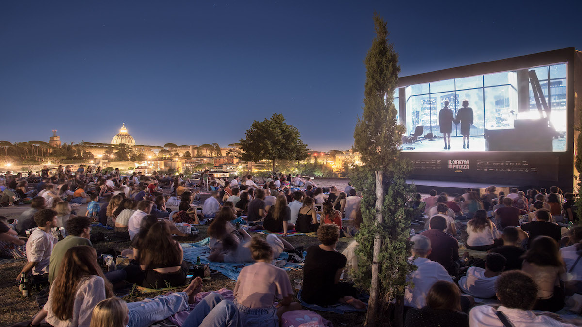 Il Cinema in piazza, l'arena di Monte Ciocci