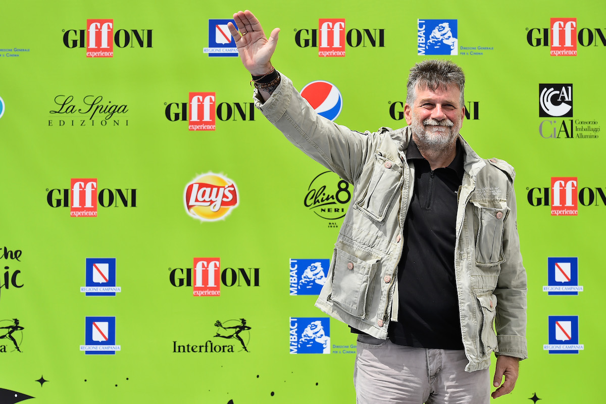 Il regista Alessandro D'Alatri, al red carpet del Giffoni Fil Festival del 2017