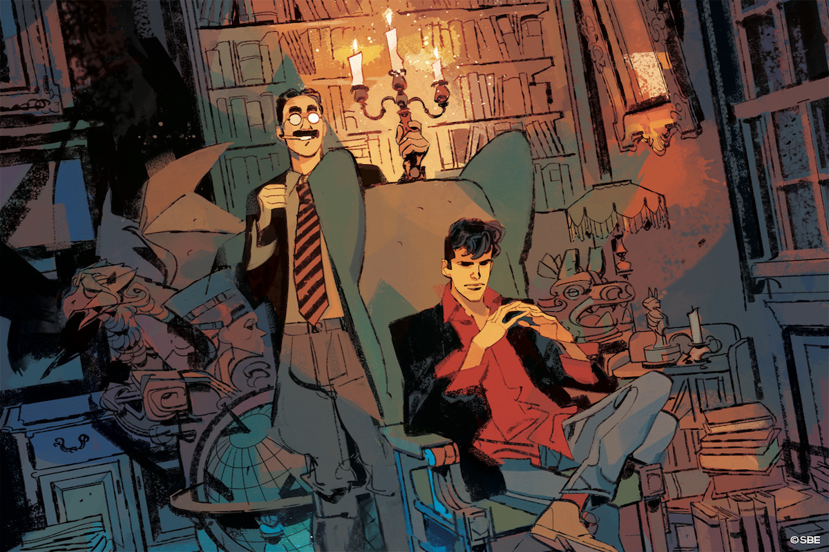 Una tavola di Dylan Dog