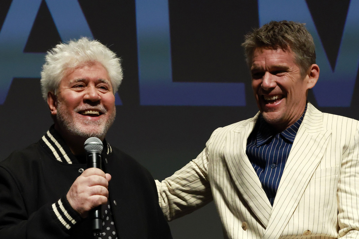 Pedro Almodóvar e Ethan Hawke