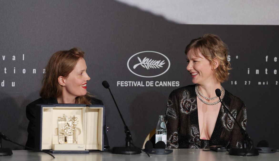 Justine Triet e Sandra Huller a Cannes 2023