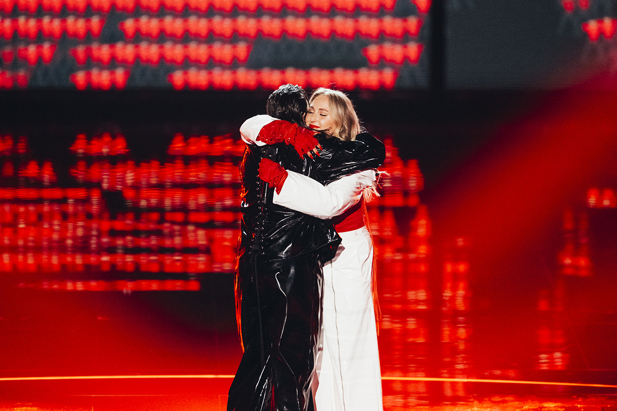 Teya & Salena durante agli Eurovision 2023