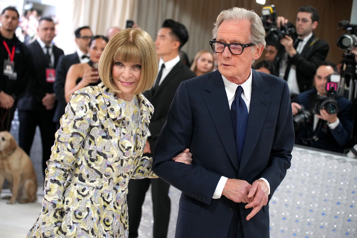 Anna Wintour e Bill Nighy sul red carpet del Met Gala 2023