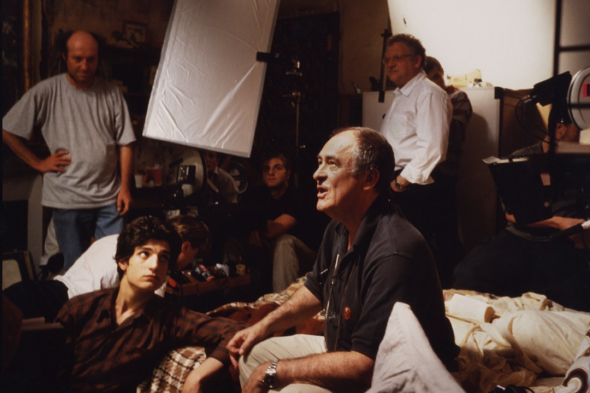 Bernardo Bertolucci e Louis Garrel sul set di The Dreamers. The Echo Chamber