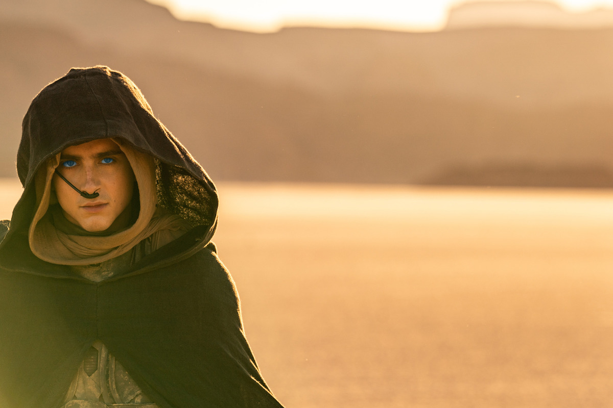 Caldo torrido: Timothée Chalamet in una scena di Dune 2
