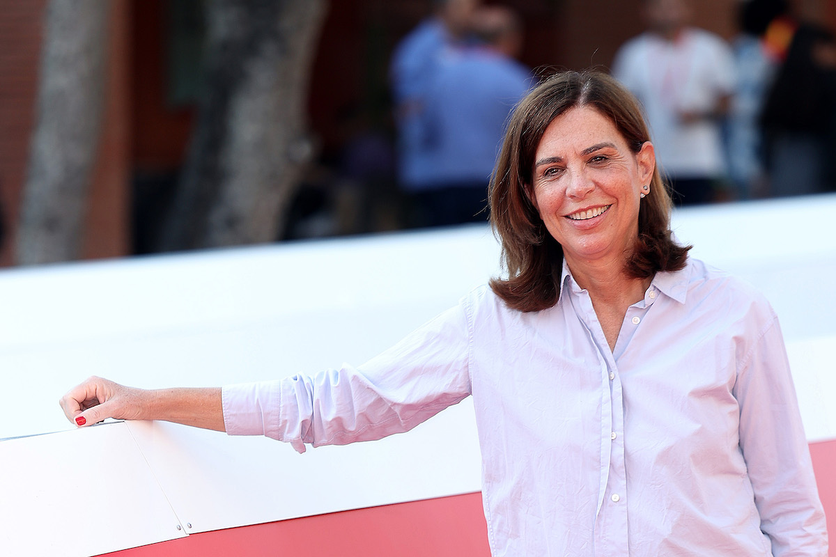 Francesca Comencini sul red carpet del Festival Cinema Roma 2022