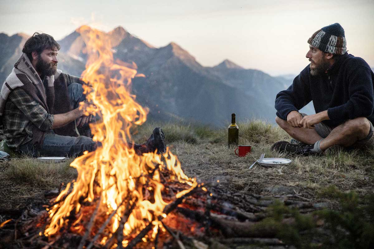 Una scena da Le otto montagne