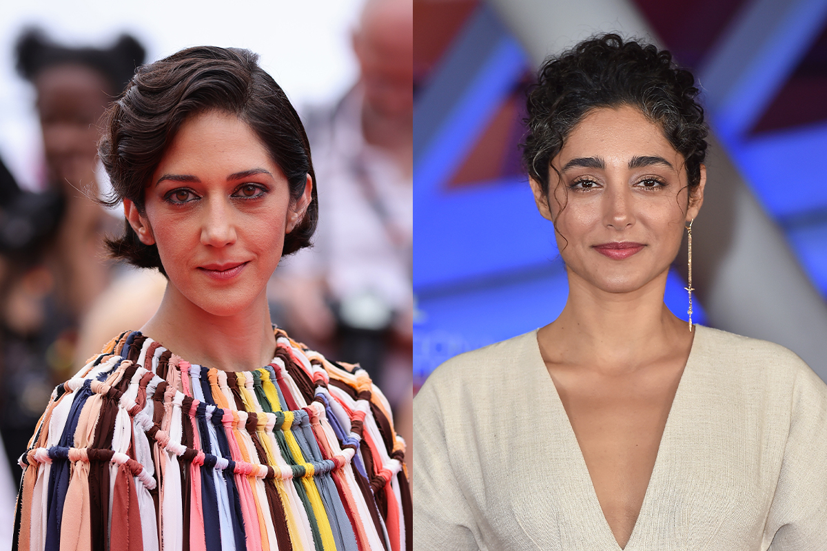 Da sinsitra: Zar Amir-Ebrahimi e Golshifteh Farahani