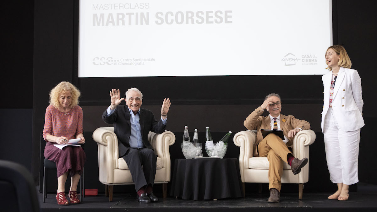 Martin Scorsese incontra gli studenti del Centro Sperimentale di Cinematografia