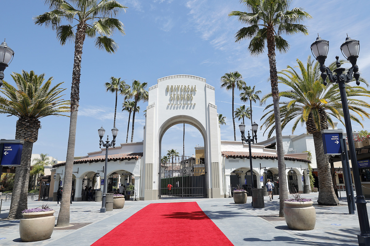 L'entrata degli Universal Studios di Hollywood