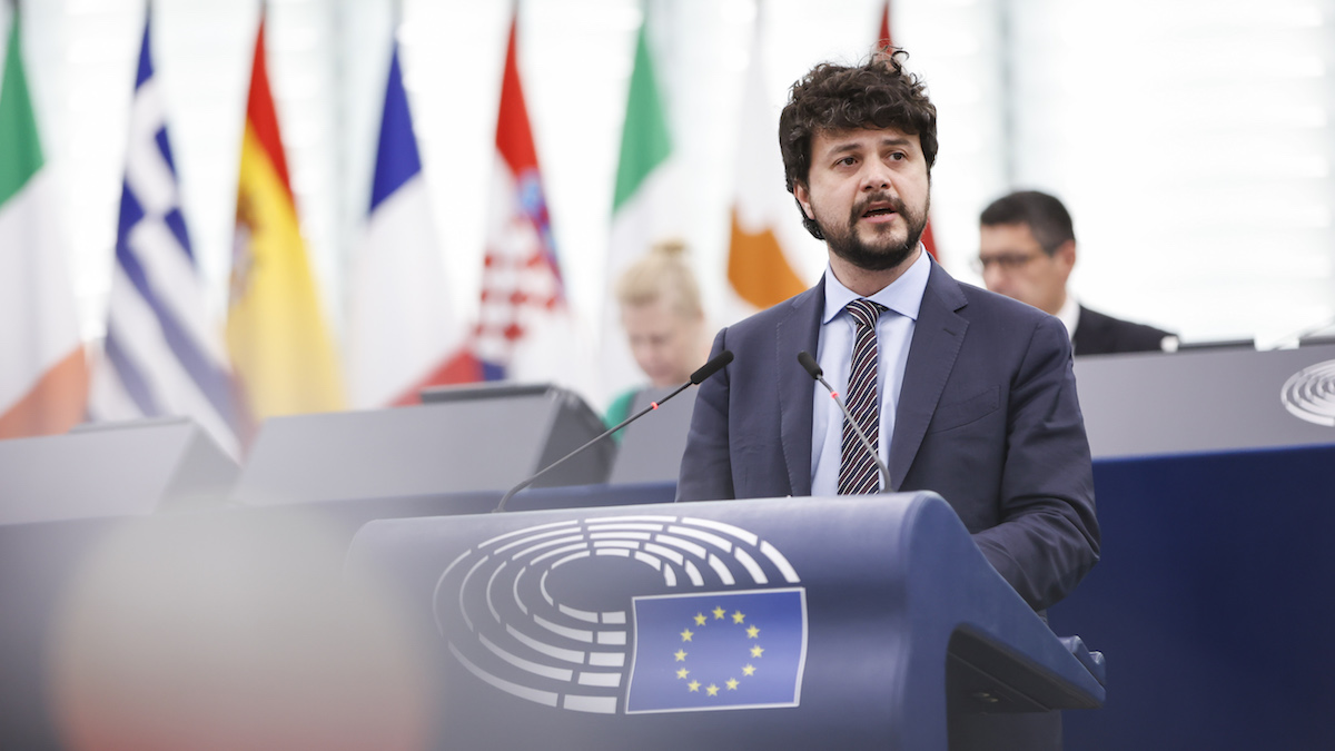 Brando Benifei (S&D), co-relatore della regolamentazione sulle IA