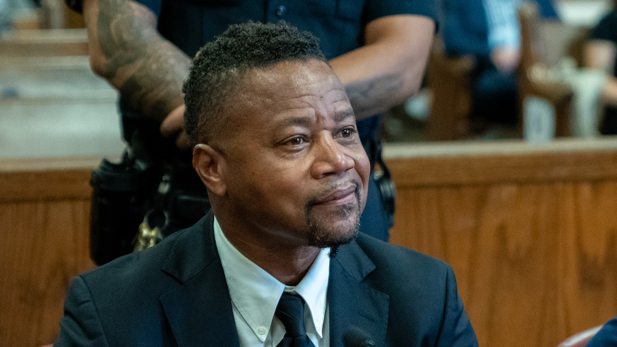 Cuba Gooding Jr. alla Corte Suprema di New York il 13 ottobre 2022