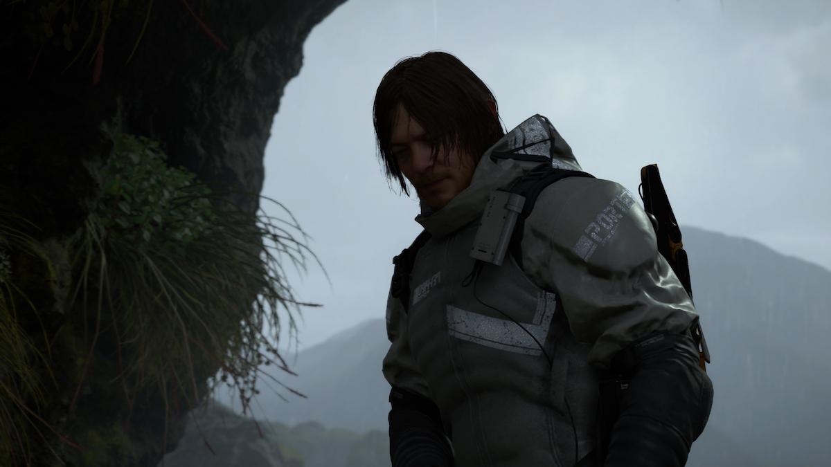 Norman Reedus in una scena di Death Stranding