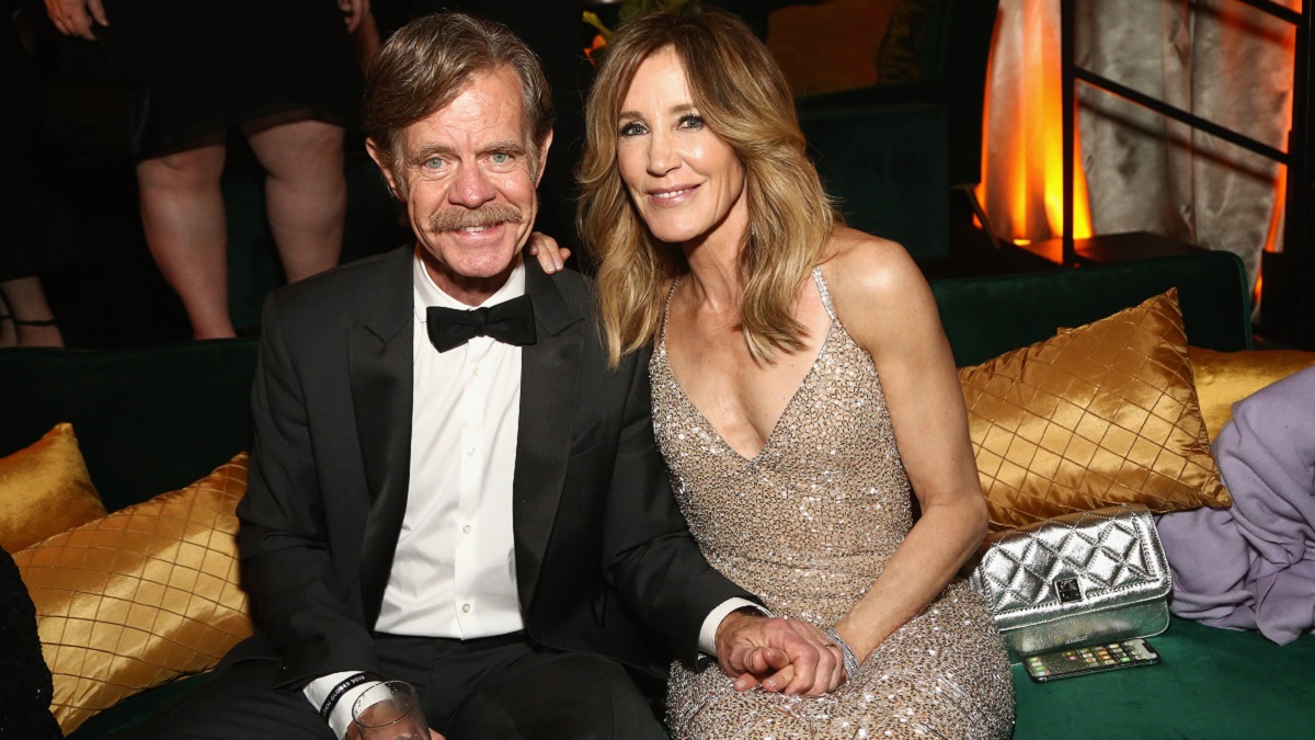 Felicity Huffman e William H. Macy all'after party dei Golden Globes del 2019