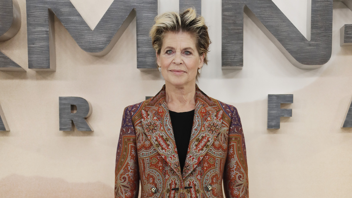 Linda Hamilton alla prima di Terminator: Dark Fate