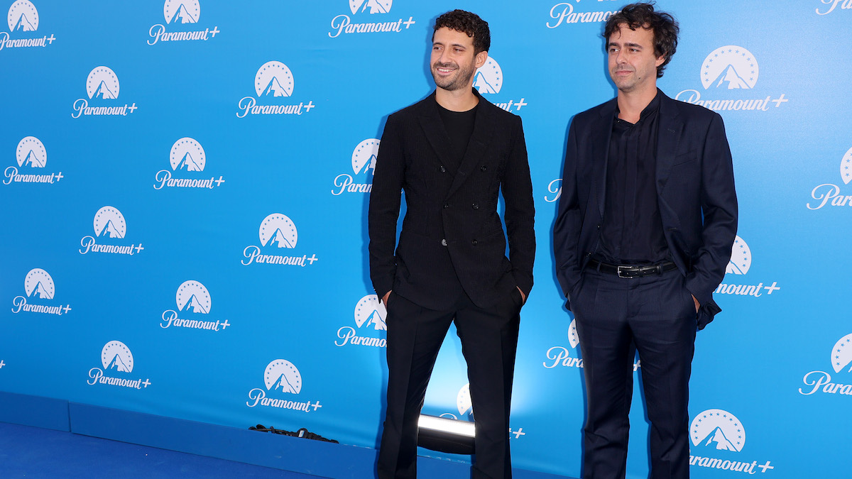 Edoardo Ferrario e Luca Ravenna a un evento di Paramount+ a settembre 2022