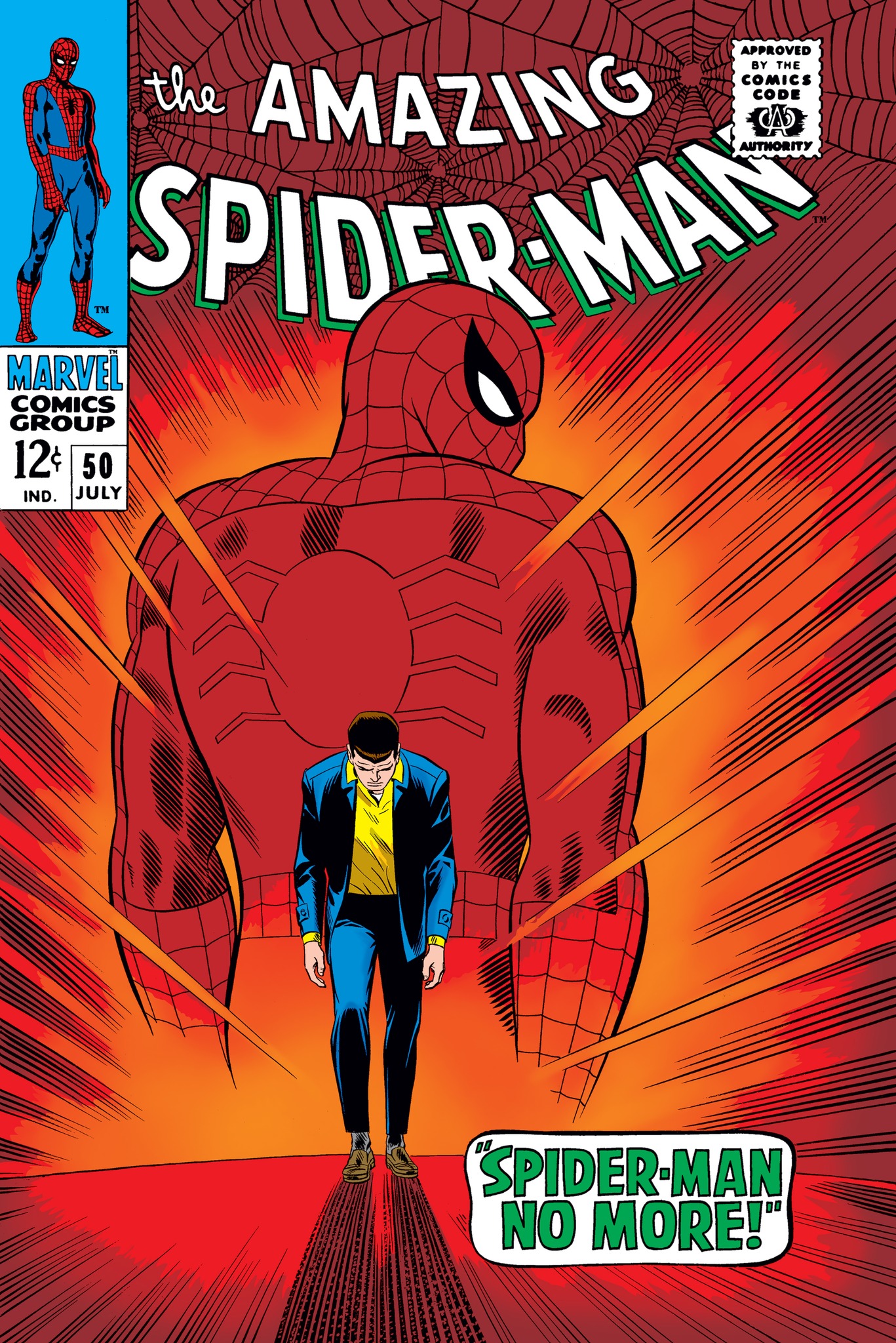 Una cover di un albo disegnato da John Romita Sr.