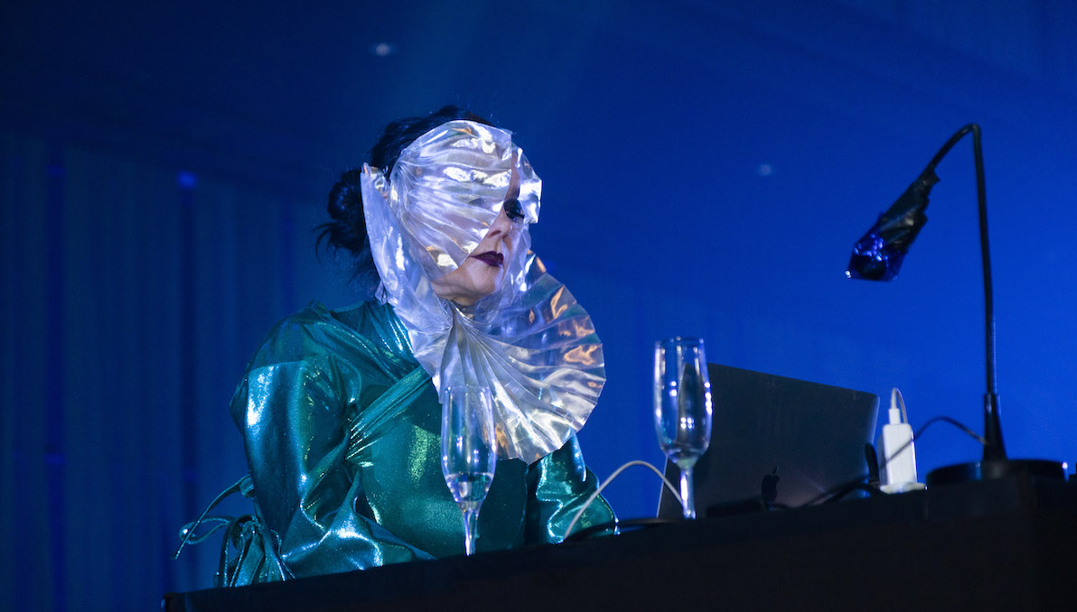 La cantante Björk al party dei premi della European Film Academy