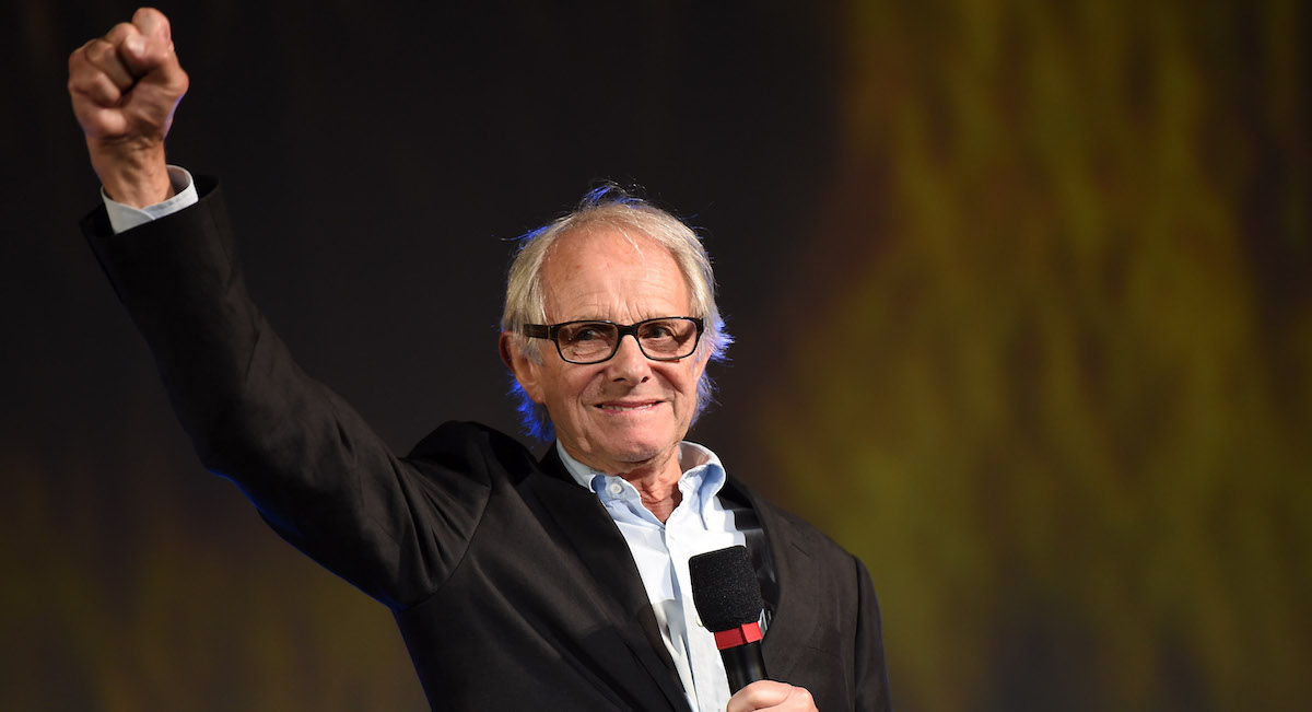 Il regista britannico Ken Loach