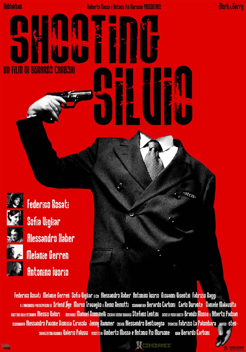 Shooting Silvio, il poster del film su Silvio Berlusconi e la sua morte cinematografica