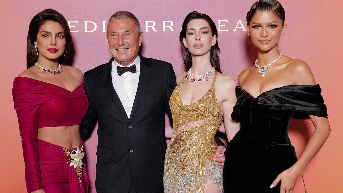 Priyanka Chopra, Jean-Christophe Babin, Anne Hathaway e Zendaya