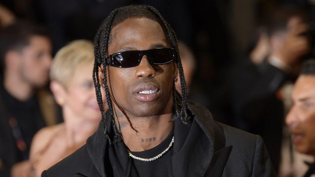 Travis Scott sul red carpet di The Idol