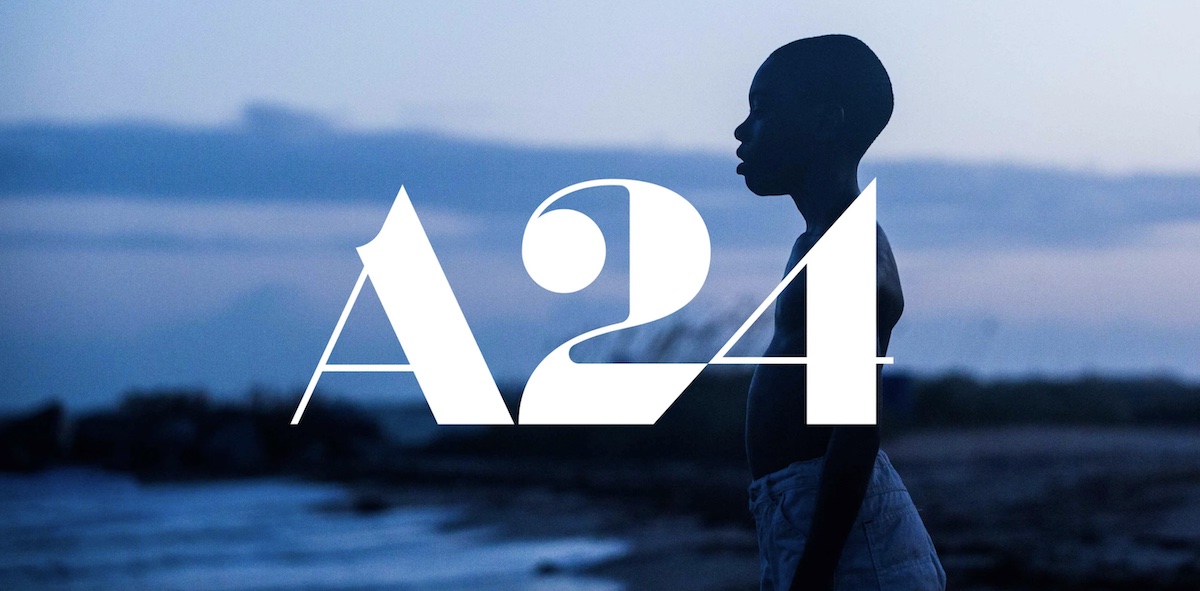 Un'immagine di Moonlight di Berry Jenkins con il logo di A24