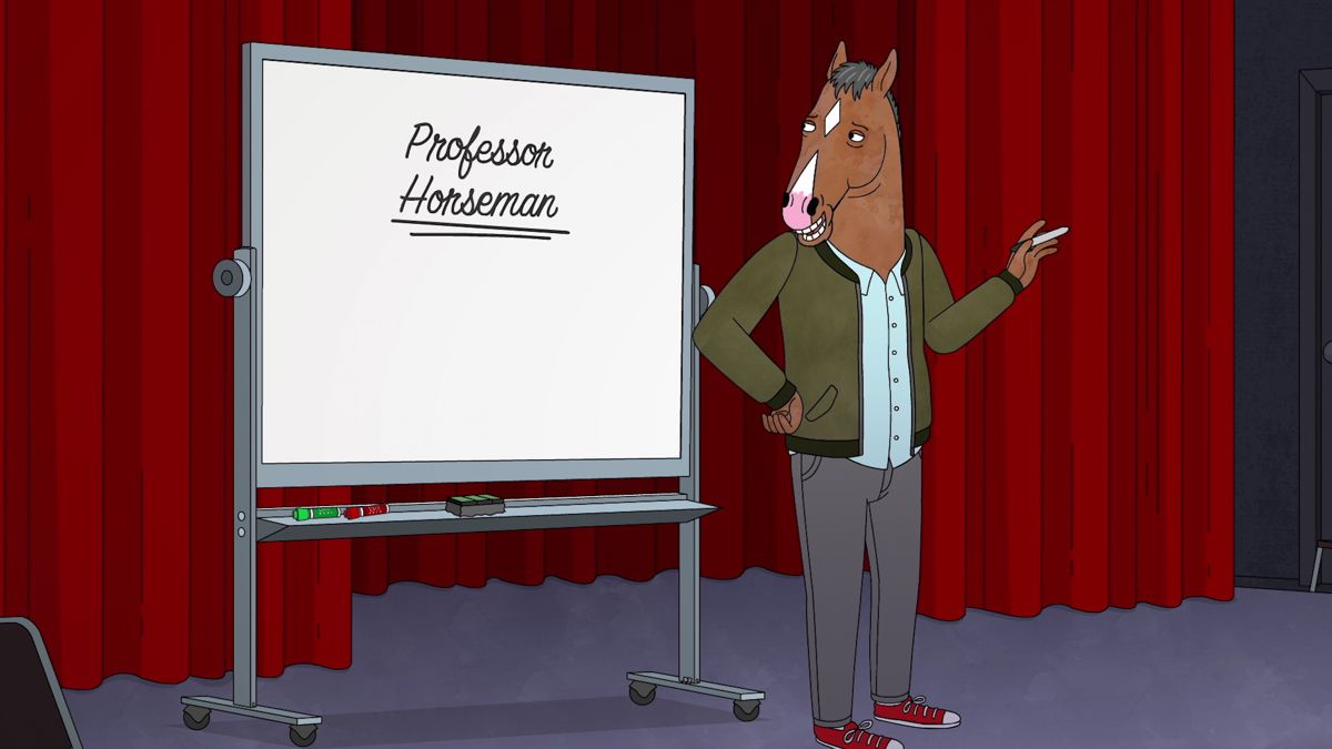 Una scena di BoJack Horseman 6, tra le migliori serie tv consigliate da THR Roma