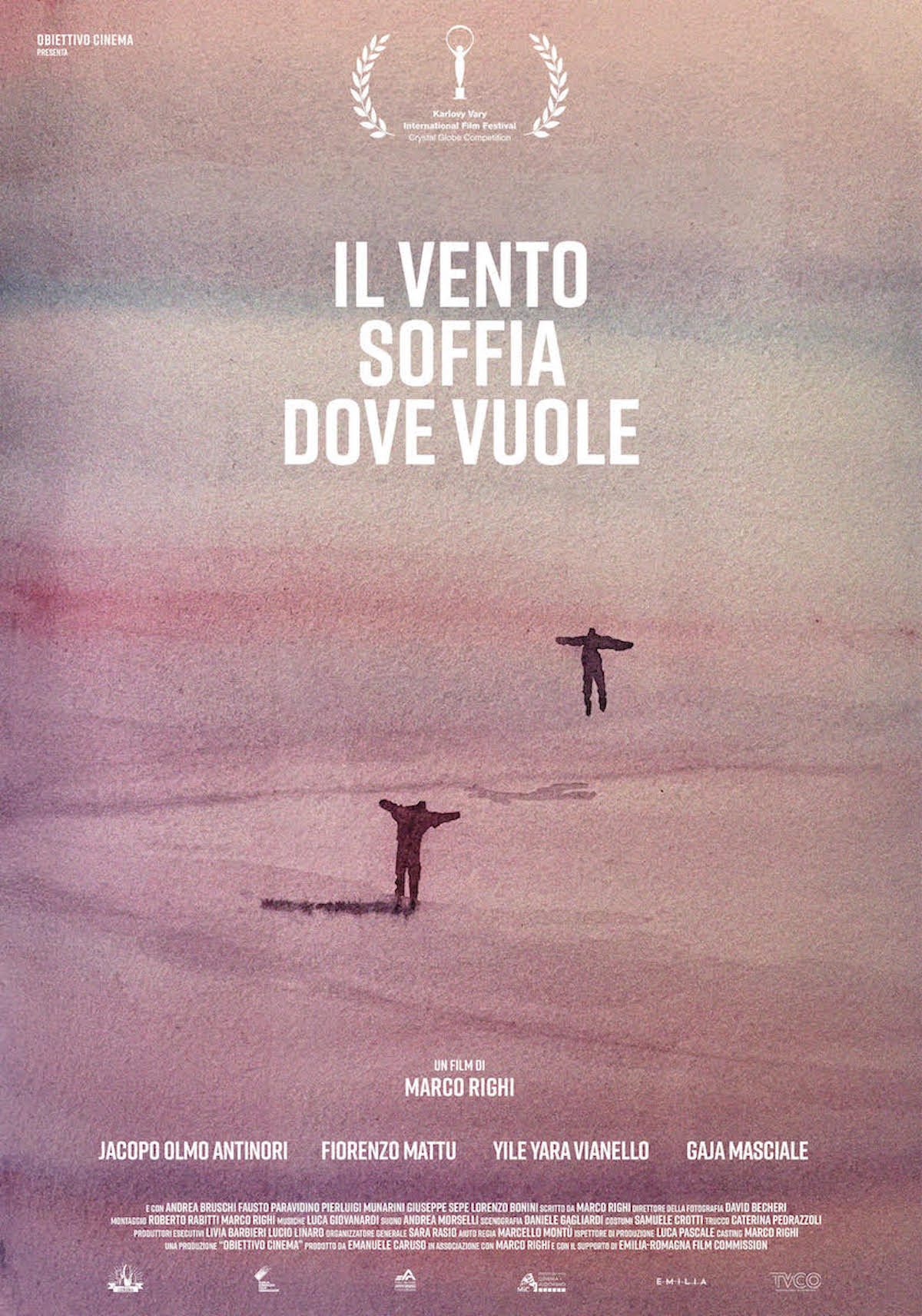 Il vento soffia dove vuole di Marco Righi, il poster