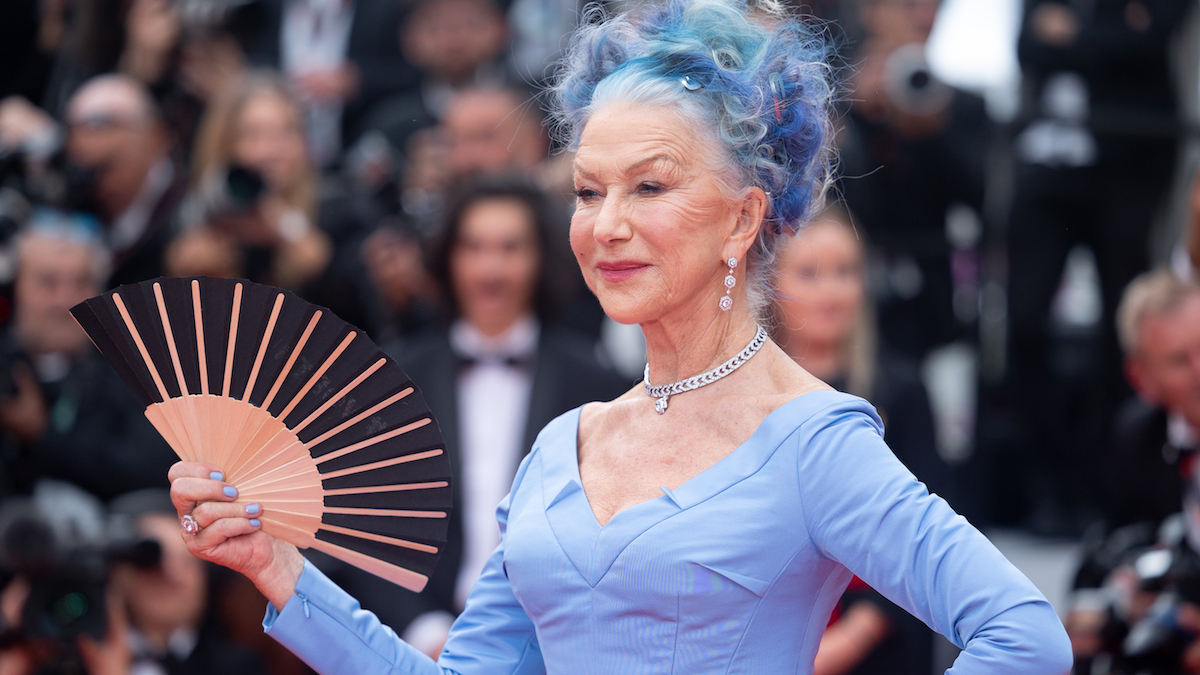 Helen Mirren sul red carpet di Cannes 2023