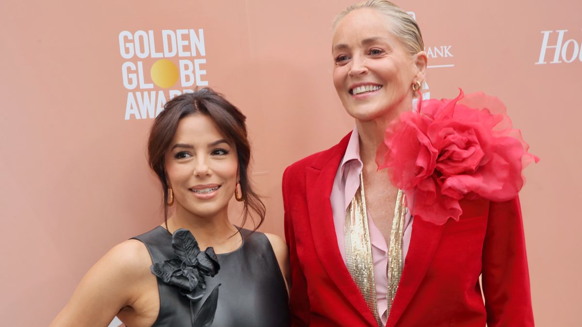 Eva Longoria e Sharon Stone all'evento Raising Our Voices di THR