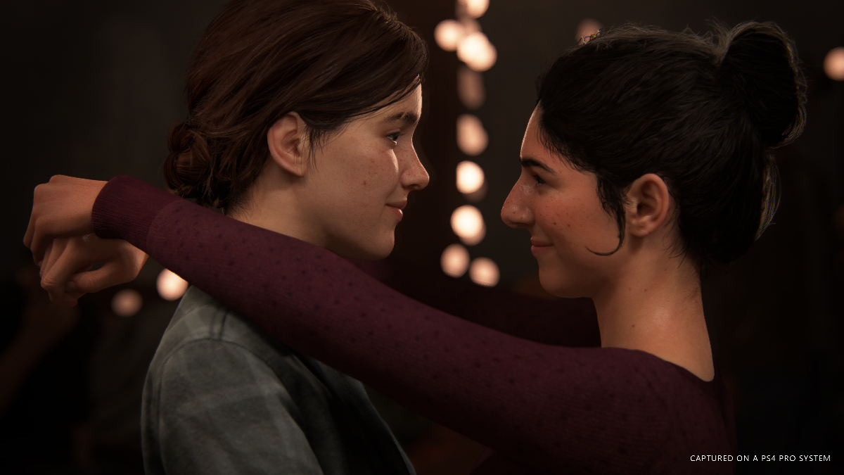 Ellie e Dina in The Last of Us Part II