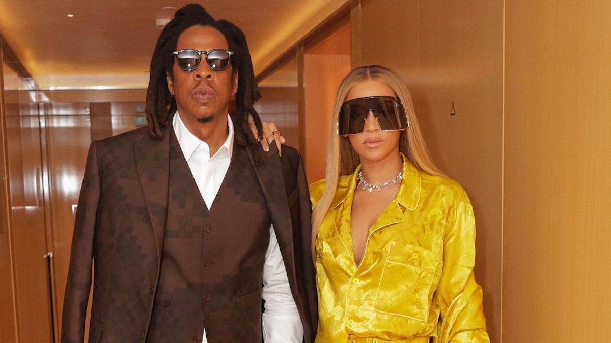 Beyoncè e Jay Z alla sfilata di Louis Vuitton