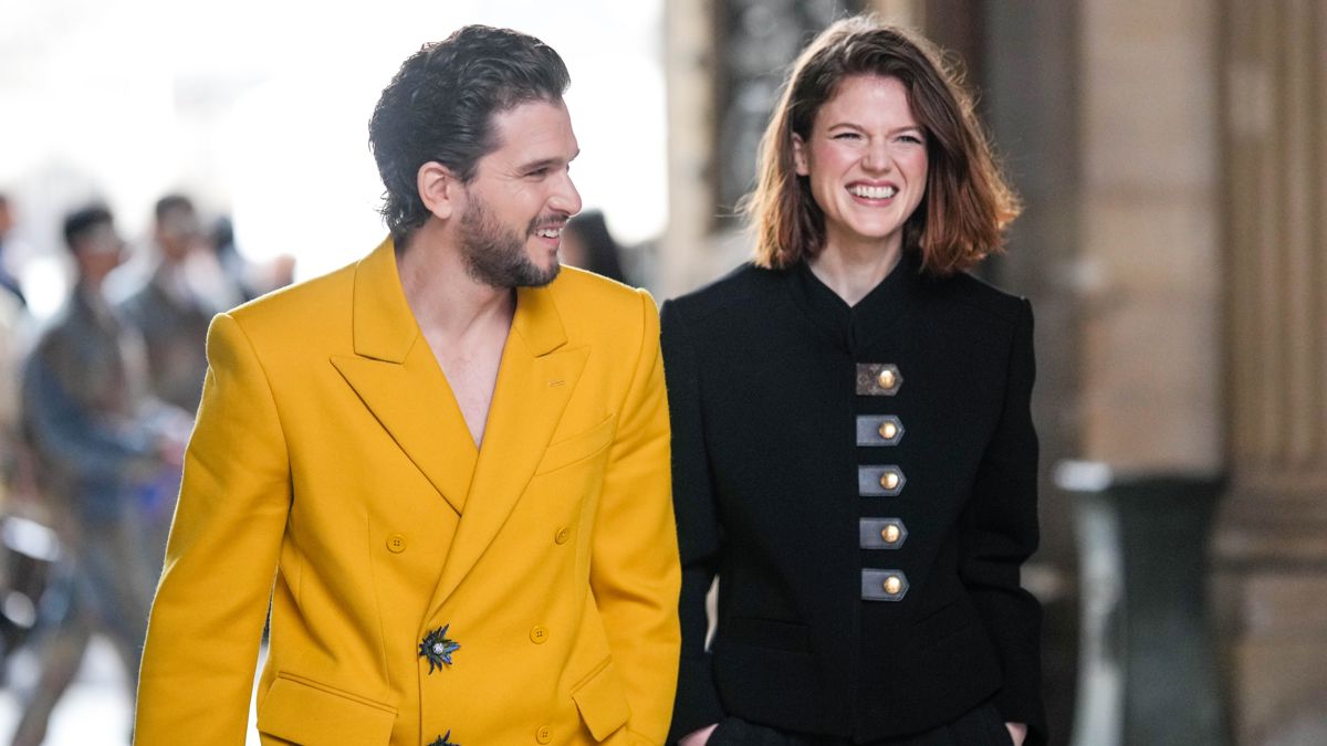 Kit Harington e Rose Leslie alla Paris Fashion Week, gennaio 2023