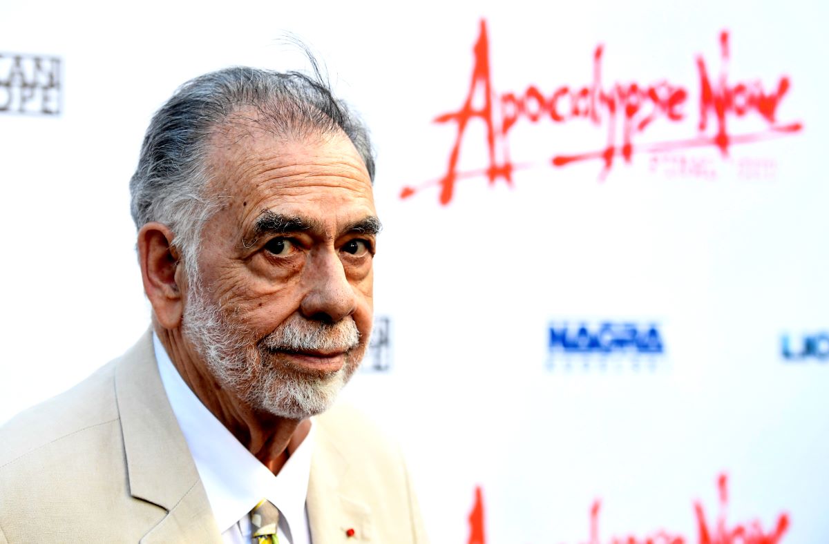 Francis Ford Coppola alla prima del nuovo "final cut" di Apocalypse Now a Hollywood nel 2019