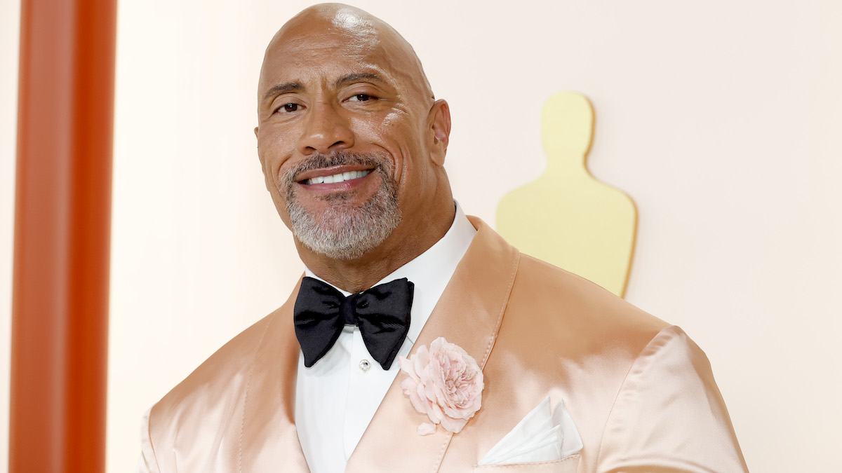 Dwayne Johnson alla 95esima edizione degli Oscar