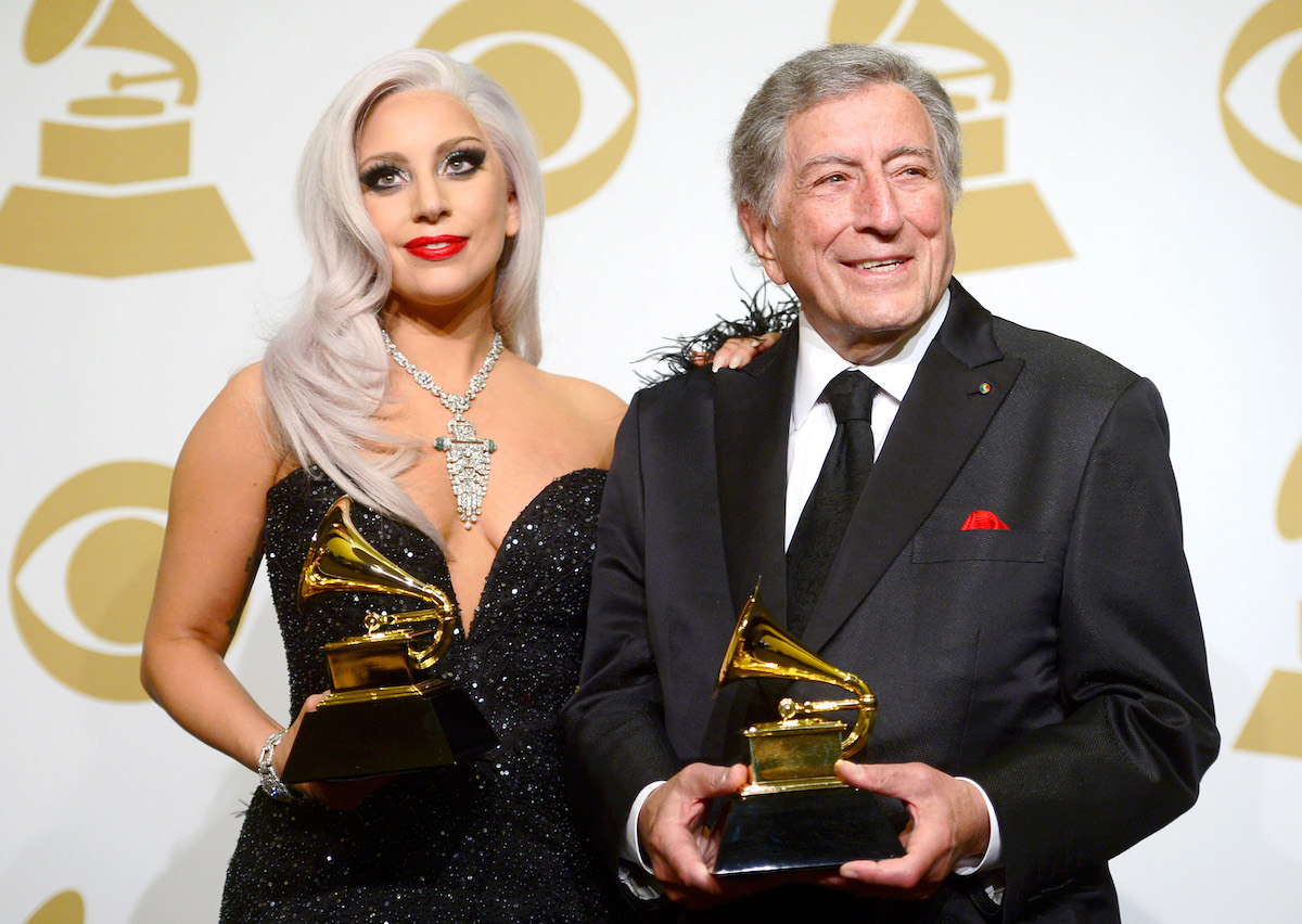 Lady gaga e Tony Bennett ai Grammy Awards del 2015