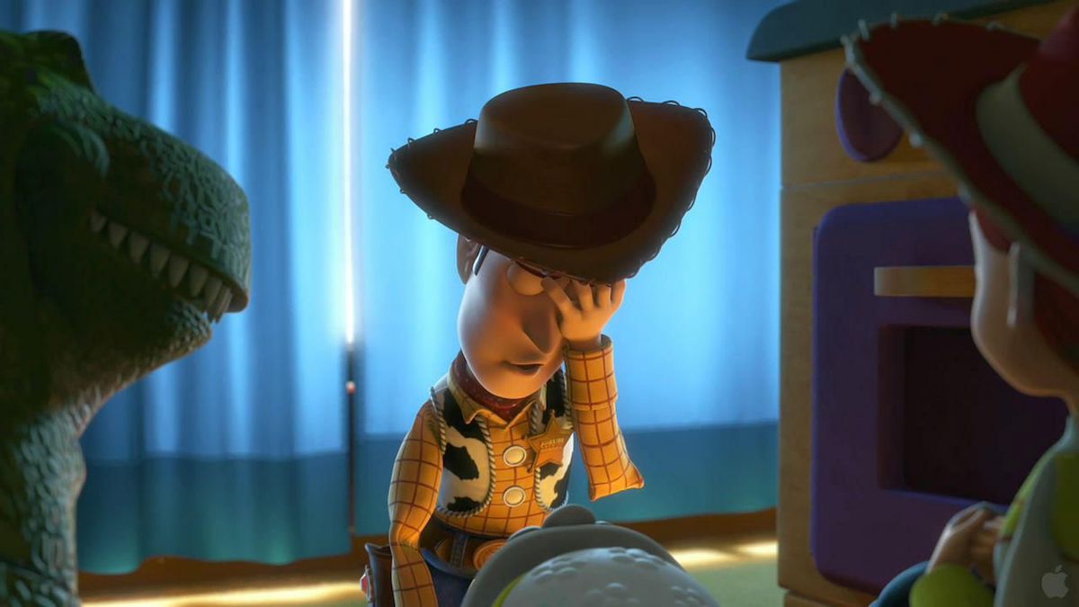 Il personaggio di Woody in Toy Story, la saga-icona di Pixar: nel 2026 il capitolo numero cinque