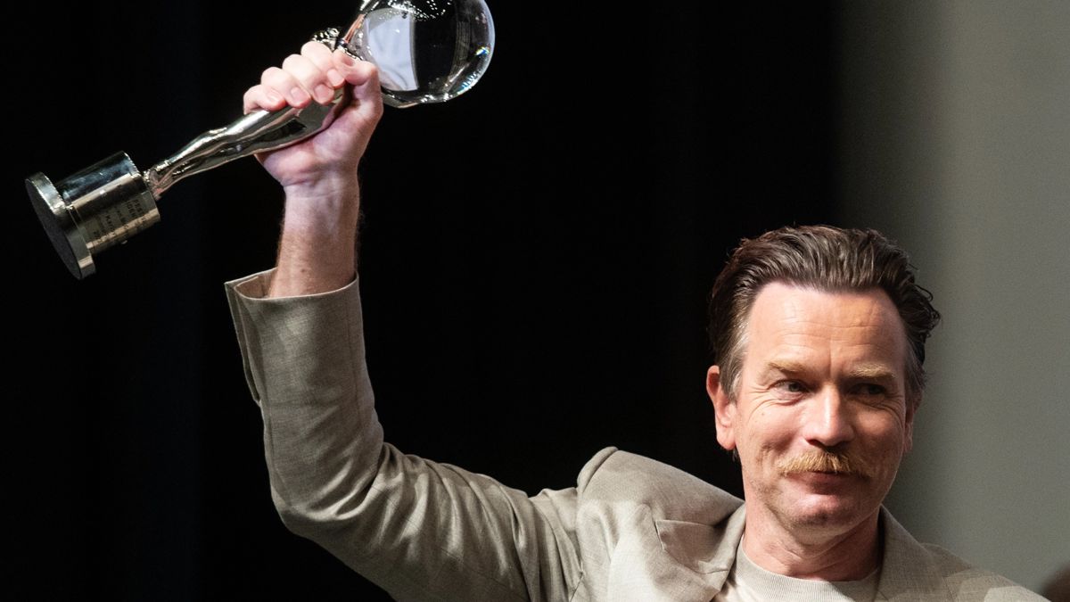 Ewan McGregor con il President's Award